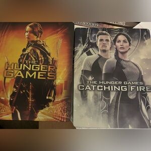 DVD blue Ray The Hunger Games + Catching Fire